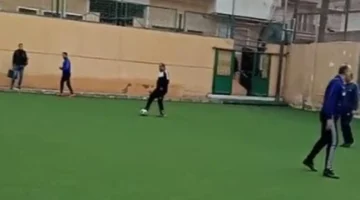 صافرة البداية.. أجواء مباراة كفر الشيخ ومنتخب جيران في 2025